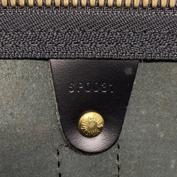 LOUIS VUITTON Keepall 45 Noir Epi Boston Bag 742-051725 - Picture 12 of 14